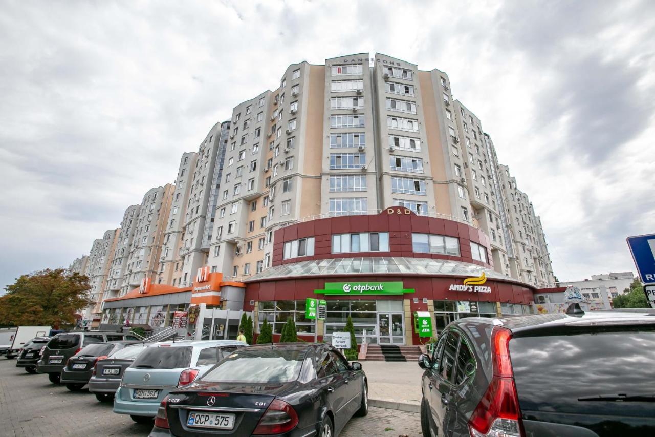 Apartament De Lux Cu 2 Camere Si Living キシナウ エクステリア 写真