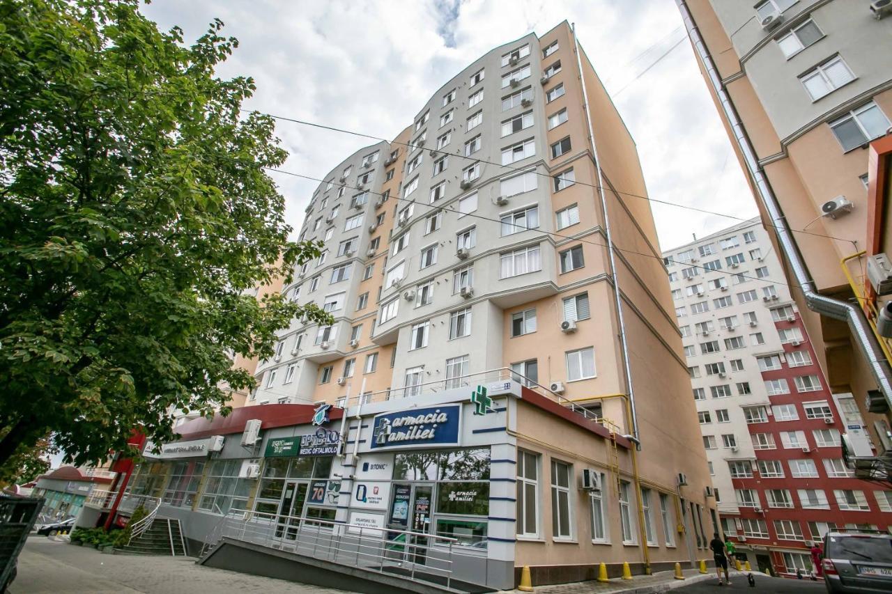 Apartament De Lux Cu 2 Camere Si Living キシナウ エクステリア 写真
